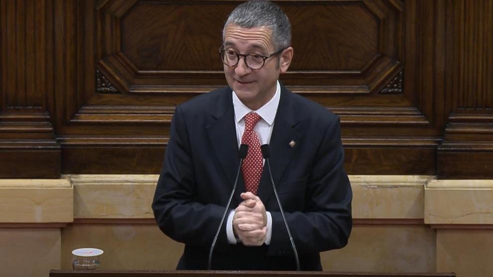 Jordi Terrades en el Parlament