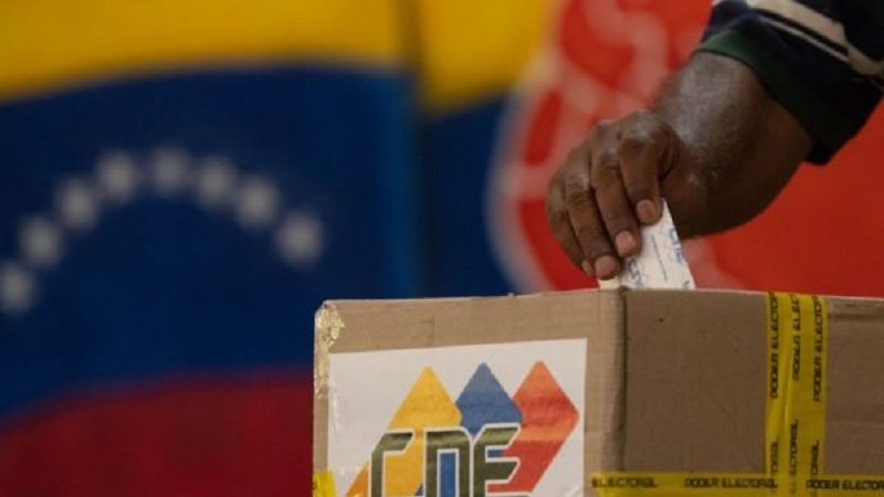 Urna elecciones Venezuela 2024