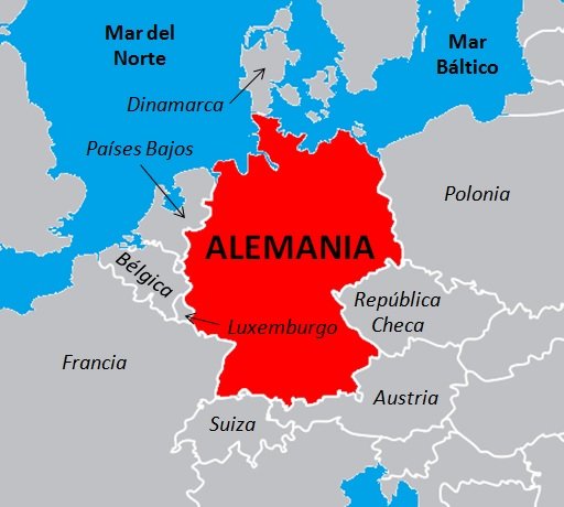 Fronteras de Alemania