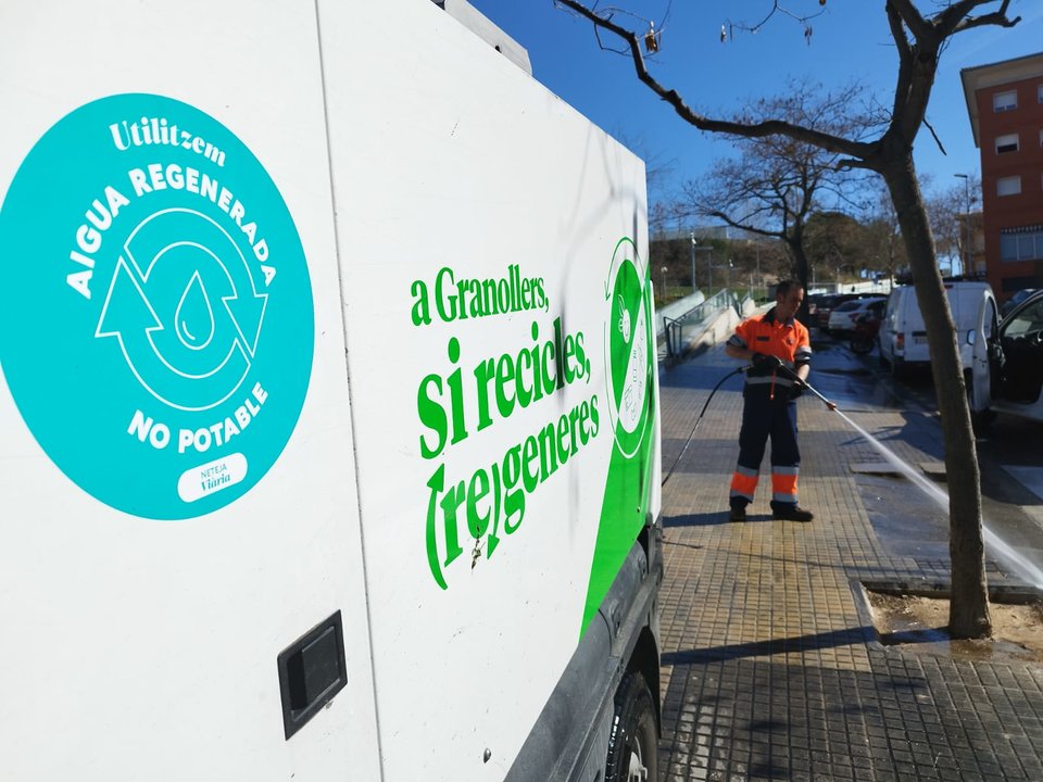 Granollers recicla l'aigua