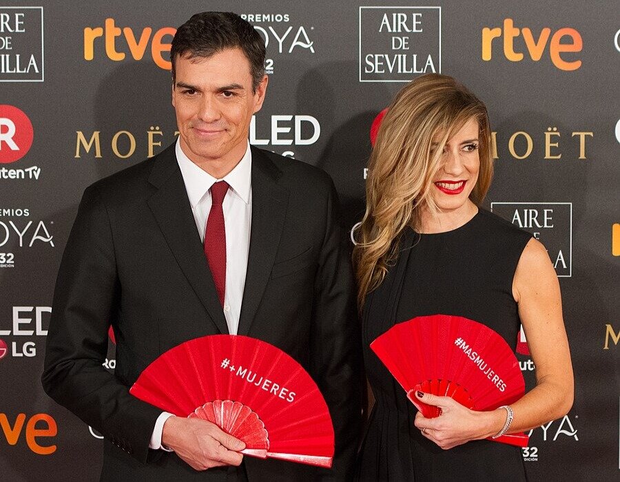 Premios Goya 2018 - Pedro Sánchez y Begoña Gómez - Foto Carlos Delgado; CC-BY-SA (Wikimedia)