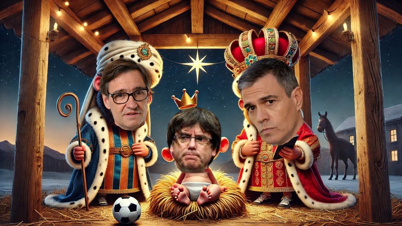 Los reyes magos del Psoe visitan a Puigdemont