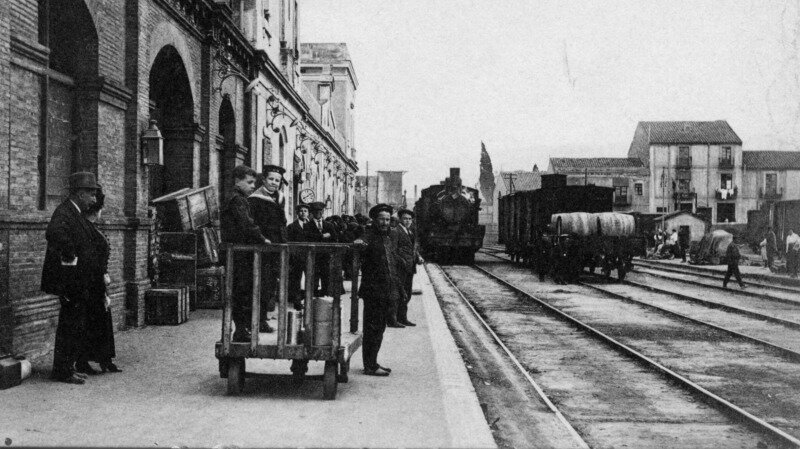 la Primera Estación de tren de Granollers