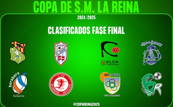 equipos Fase Final Copa SM la Reina