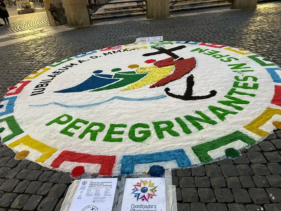 Alfombras en el Vaticano