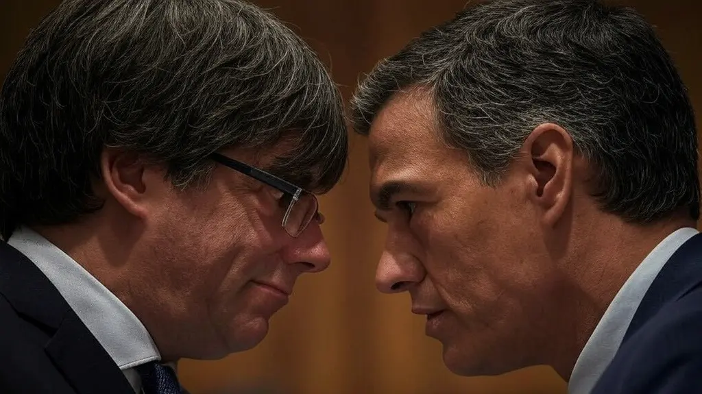 Puigdemont y Sánchez