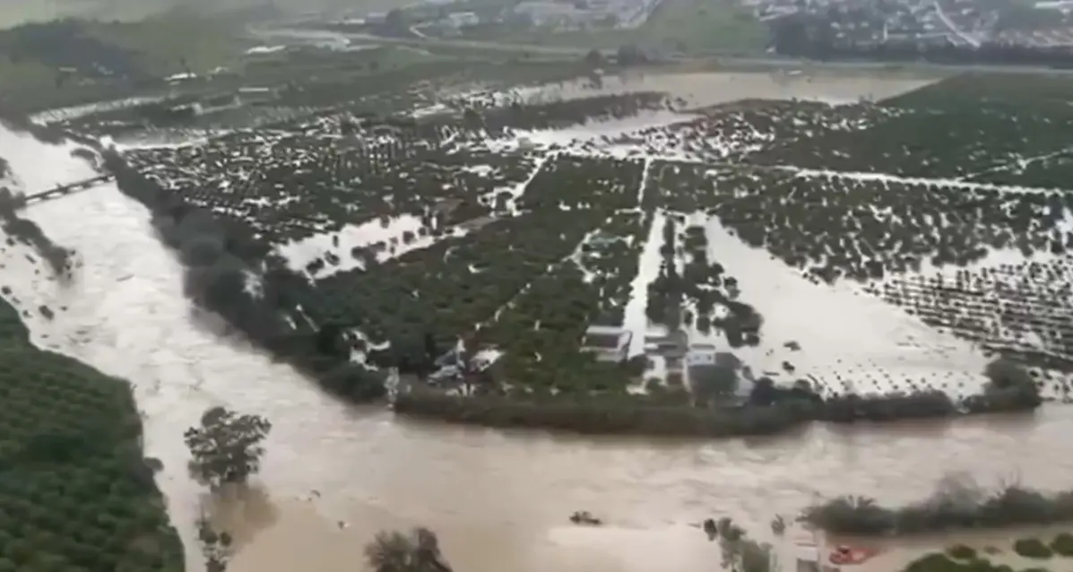 inundaciones en Andalucía