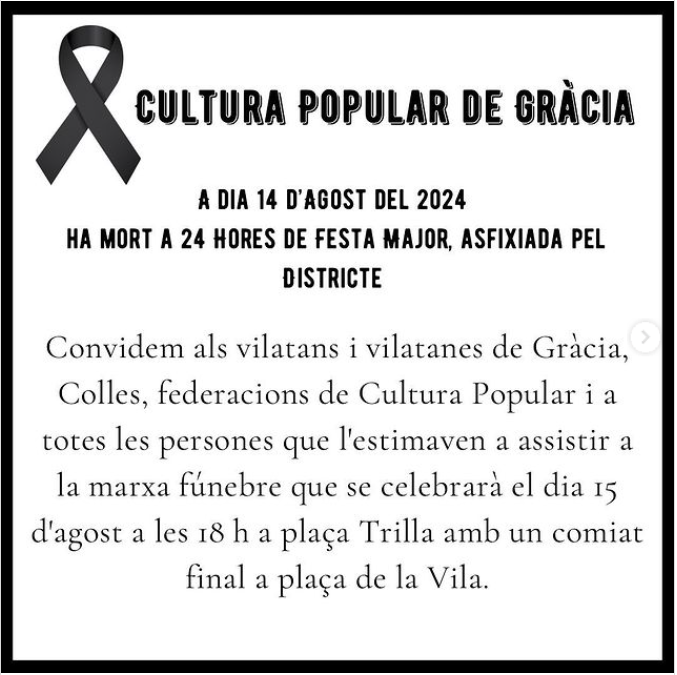 RIP Gracia 2024